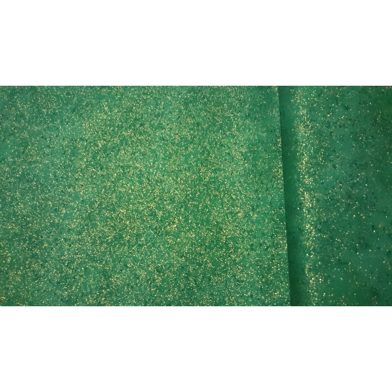 Decorative fabric MICHAEL MILLER glitter CM0376-EVER-D : Fairy Frost Evergreen - Cutting 50 x 55 cm